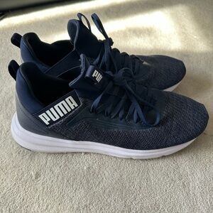 Men’s size 12 Puma Freshfoam Tennis shoes, navy blue